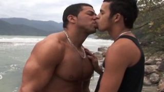 Un superbe duo sur la plage